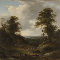 a landscape by Børge Bredenbekk