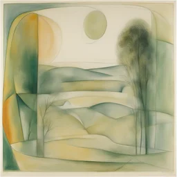 a landscape by Barbara Hepworth