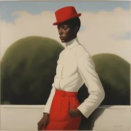 a landscape by Barkley L. Hendricks
