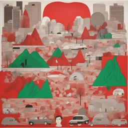 a landscape by Barry McGee