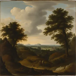a landscape by Barthel Bruyn