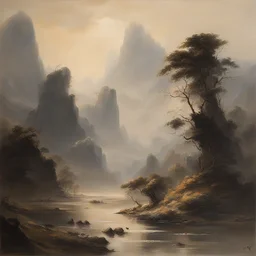 a landscape by Bayard Wu