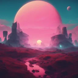 a landscape by Beeple