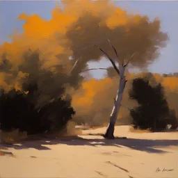 a landscape by Ben Aronson