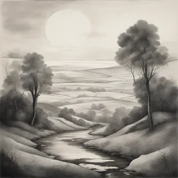 a landscape by Ben Hatke