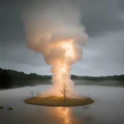 a landscape by Berndnaut Smilde
