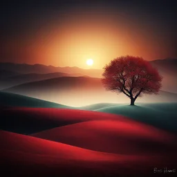 a landscape by Bess Hamiti