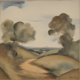 a landscape by Bettina Shaw-Lawrence