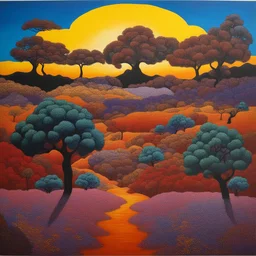 a landscape by Bisa Butler