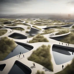 a landscape by Bjarke Ingels