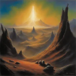 a landscape by Bob Eggleton