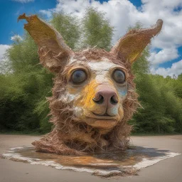 a landscape by Bordalo II