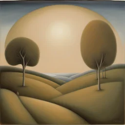 a landscape by Bridget Bate Tichenor
