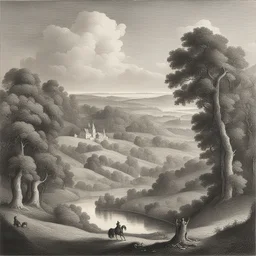a landscape by Brothers Grimm