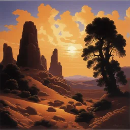 a landscape by Brothers Hildebrandt