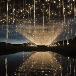 a landscape by Bruce Munro