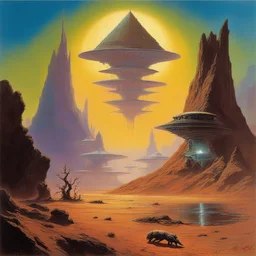 a landscape by Bruce Pennington