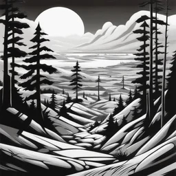 a landscape by Bruce Timm