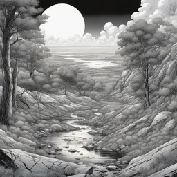 a landscape by Bryan Hitch