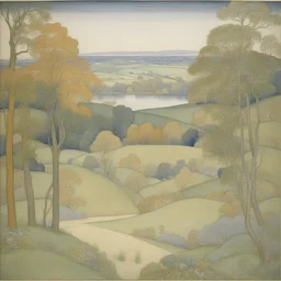 a landscape by CFA Voysey