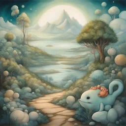 a landscape by Camilla d’Errico