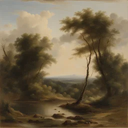 a landscape by Camille-Pierre Pambu Bodo