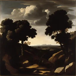 a landscape by Caravaggio
