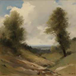 a landscape by Carl Rungius