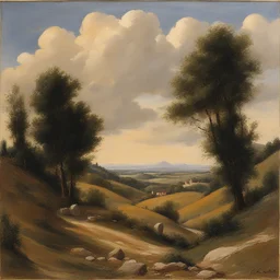 a landscape by Carlo Bocchio