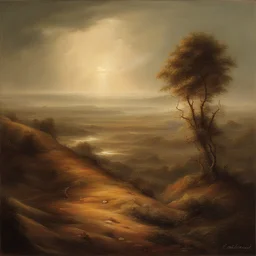 a landscape by Carlos Quevedo