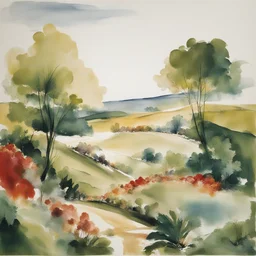 a landscape by Carolina Herrera