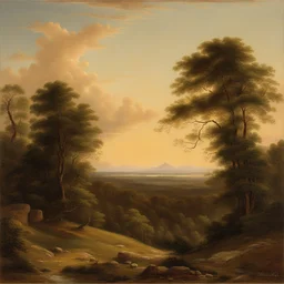 a landscape by Cassius Marcellus Coolidge