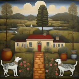 a landscape by Catherine Nolin