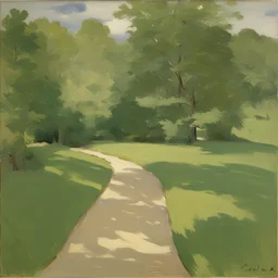 a landscape by Cecilia Beaux