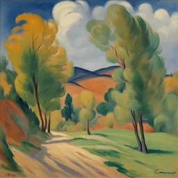 a landscape by Charles Camoin