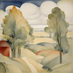 a landscape by Charles Demuth