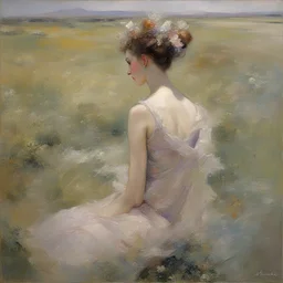 a landscape by Charles Dwyer