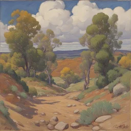 a landscape by Charles Reiffel