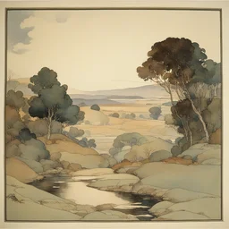 a landscape by Charles Robinson