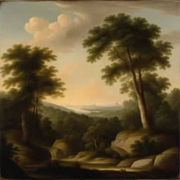 a landscape by Charles Willson Peale