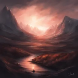 a landscape by Charlie Bowater