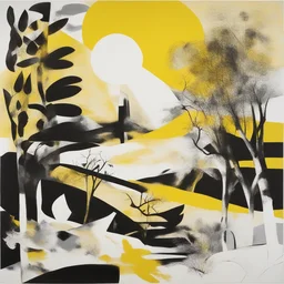 a landscape by Charline von Heyl