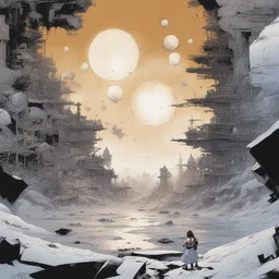 a landscape by Chris Bachalo
