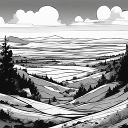 a landscape by Chris Samnee