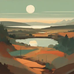 a landscape by Chris Turnham
