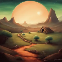 a landscape by Chris Uminga