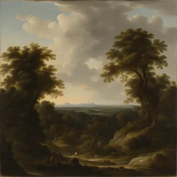 a landscape by Christian Griepenkerl
