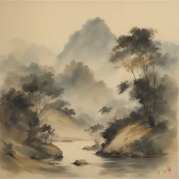 a landscape by Chuah Thean Teng