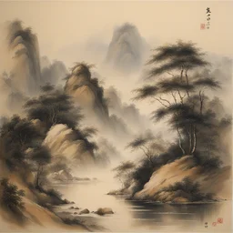 a landscape by Chung Shek