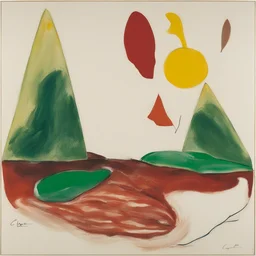 a landscape by Claes Oldenburg